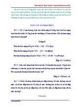 Các bài toán về số thập phân nâng cao Lớp 5